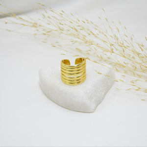 ANILLO GOLD CHUNKY SAM