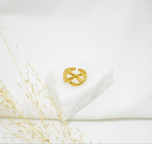 ANILLO GOLD CHUNKY NINETH