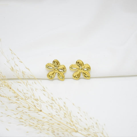 ARETES CHUNKY GOLD MARIEL