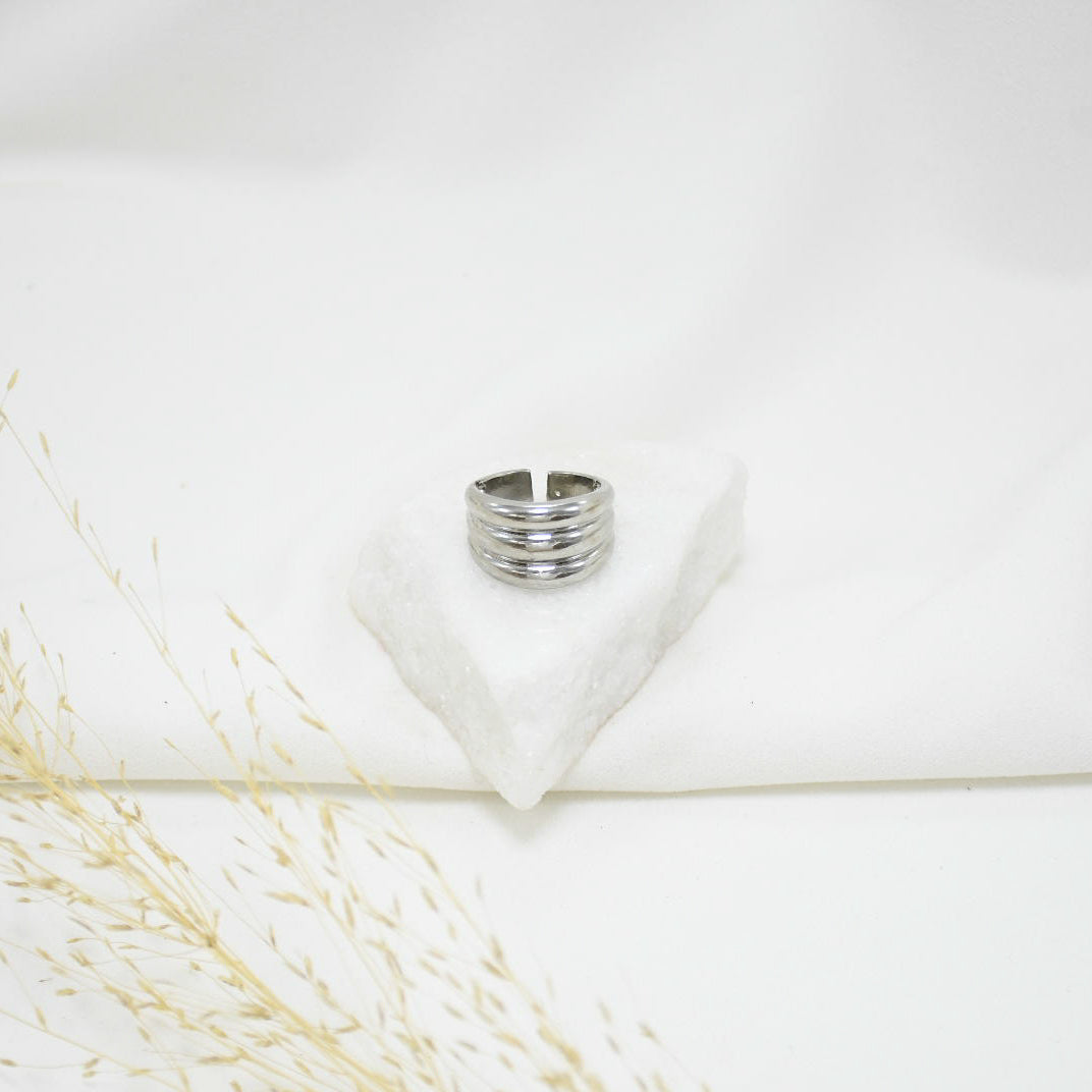 ANILLO SILVER CHUNKY MARCIA