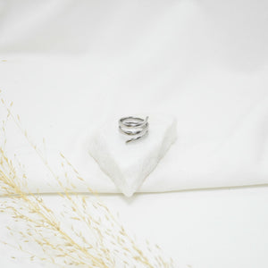 ANILLO SILVER CHUNKY SNAKE