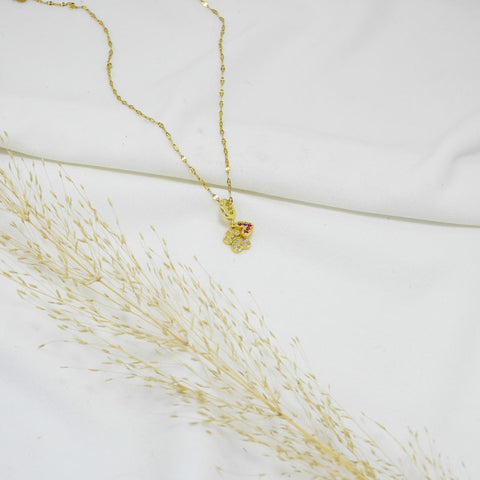 COLLAR GOLD LOVE DOG