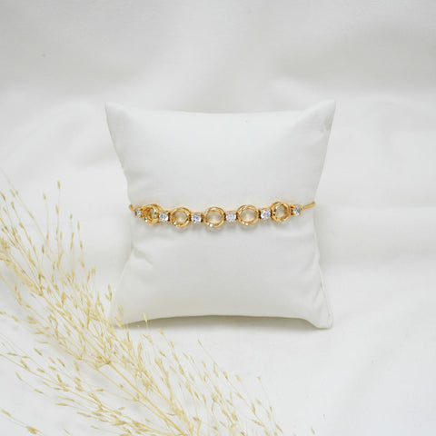 PULSERA REGULABLE GOLD MIREYA