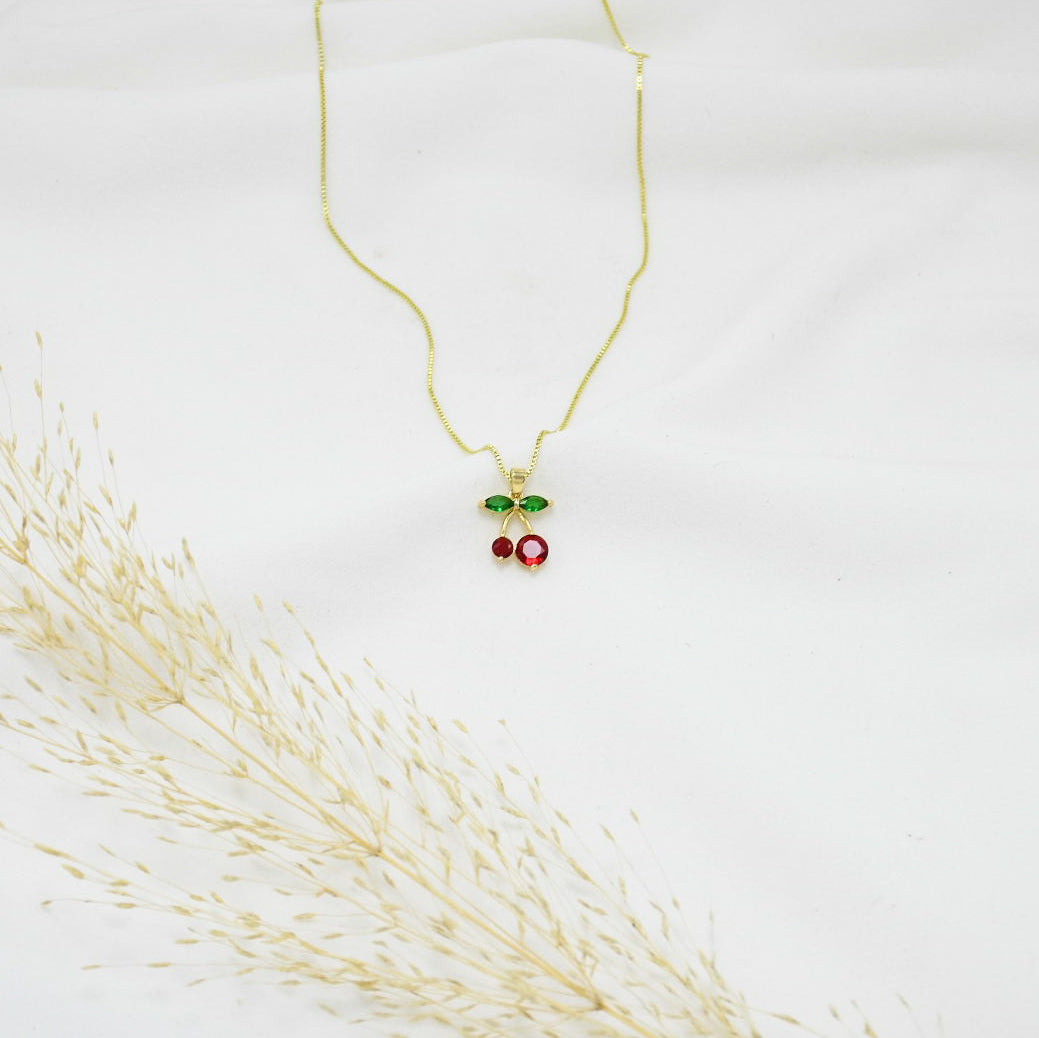 COLLAR GOLD CHERRY