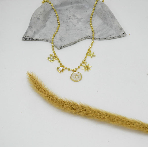 COLLAR GOLD MUTIDIJES XIMENA