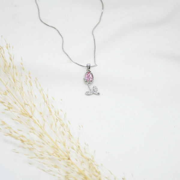 COLLAR SILVER TULIPÁN I