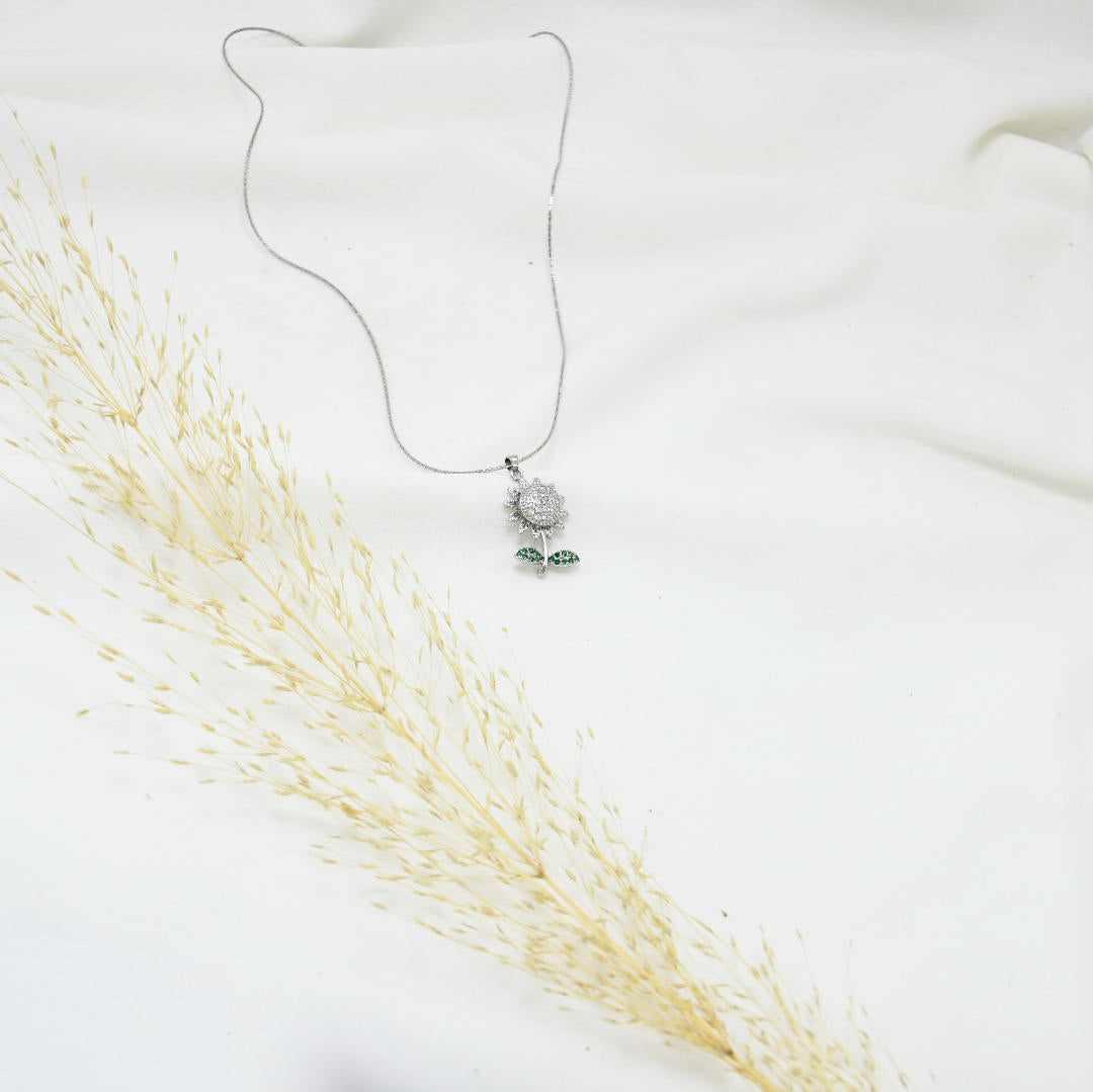 COLLAR SILVER GIRASOL
