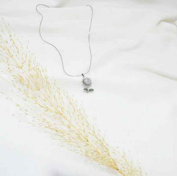 COLLAR SILVER GIRASOL