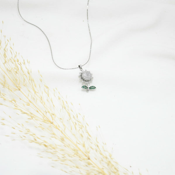 COLLAR SILVER GIRASOL