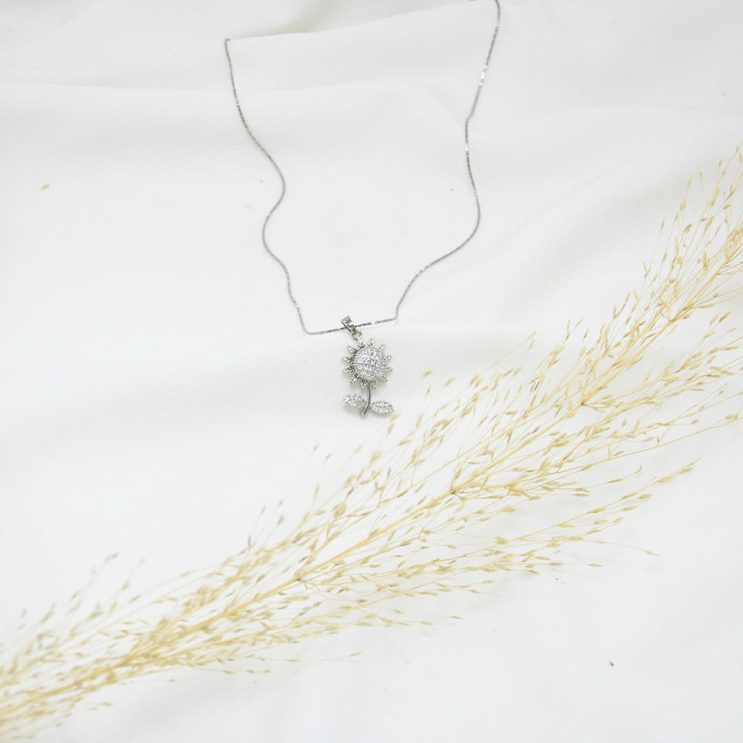 COLLAR SILVER GIRASOL I