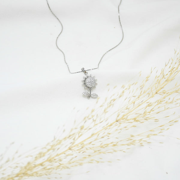 COLLAR SILVER GIRASOL I