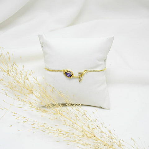 PULSERA REGULABLE GOLD TULIPÁN III