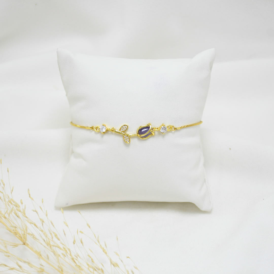 PULSERA REGULABLE GOLD TULIPÁN VI