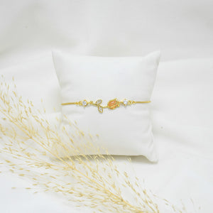 PULSERA REGULABLE GOLD TULIPÁN VIII