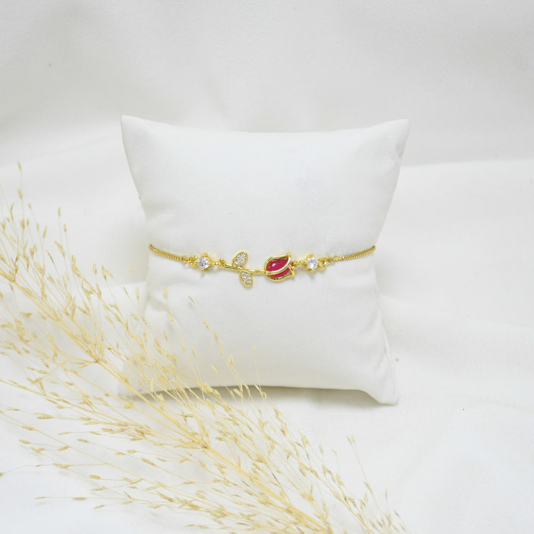 PULSERA REGULABLE GOLD TULIPÁN X