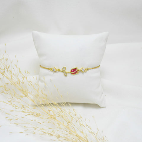 PULSERA REGULABLE GOLD TULIPÁN X