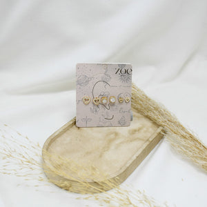 SET DE ARETES XXI