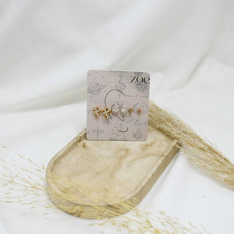 SET DE ARETES XXXI