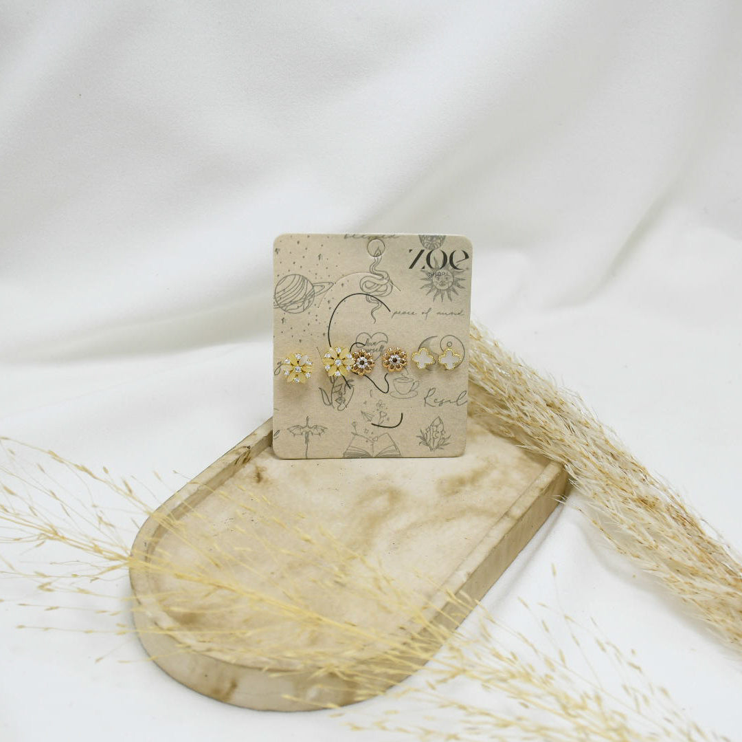 SET DE ARETES XXXVII