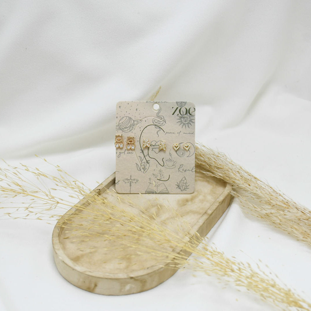 SET DE ARETES XXVI