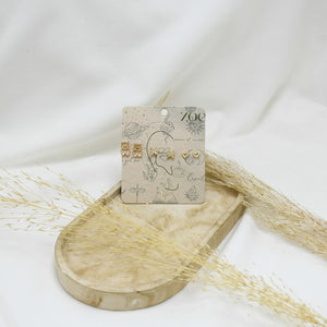 SET DE ARETES XXVI