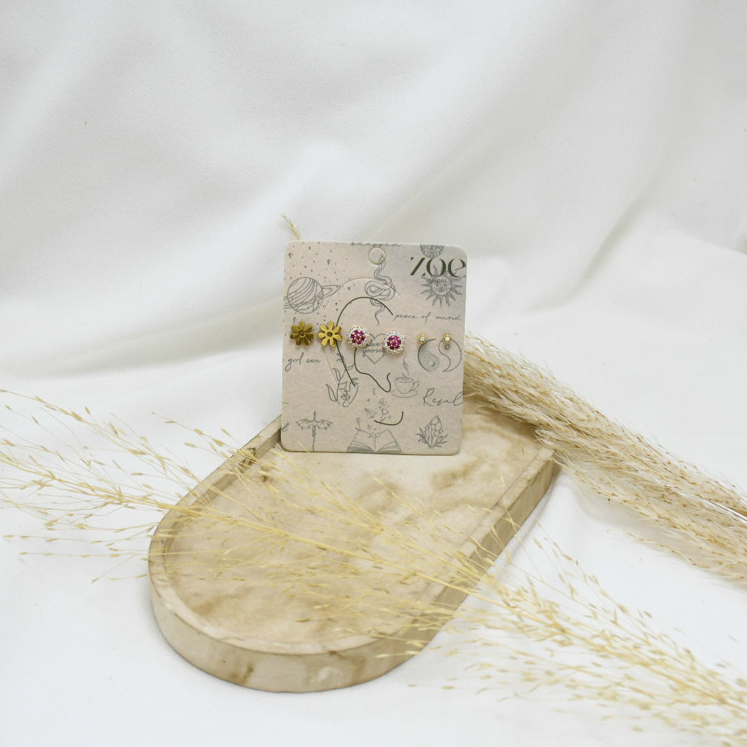 SET DE ARETES XXII
