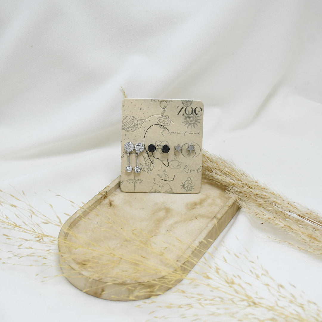 SET DE ARETES XLIII