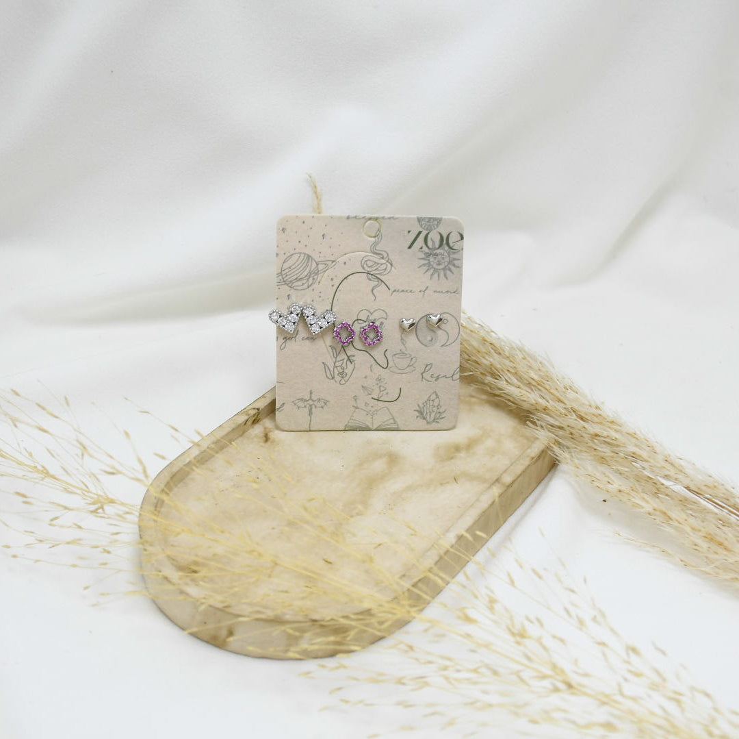 SET DE ARETES XXV