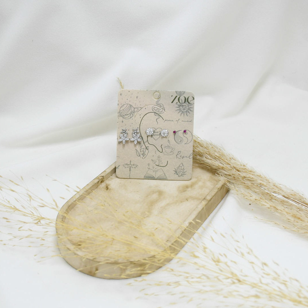 SET DE ARETES VIII