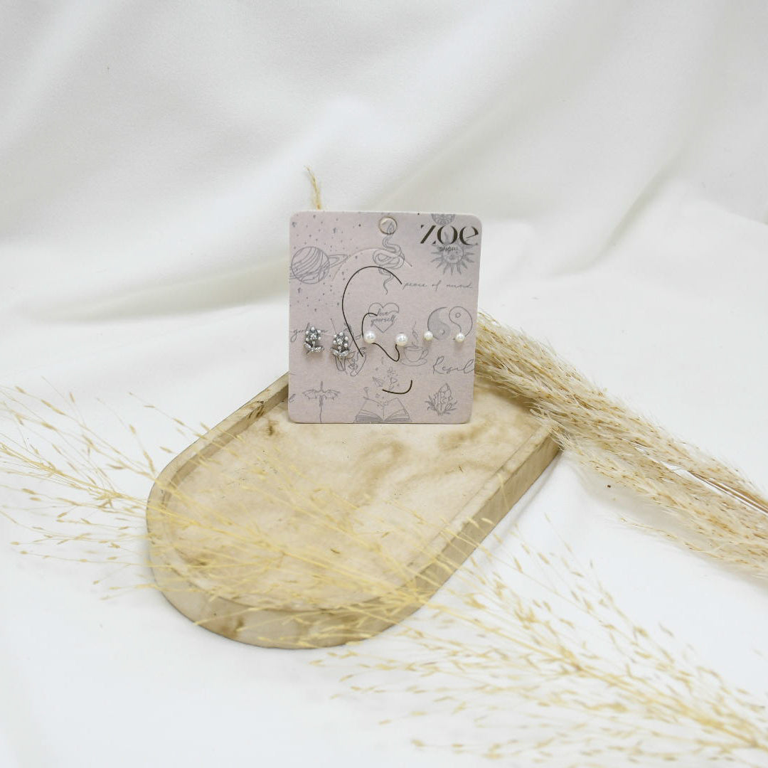 SET DE ARETES XIX