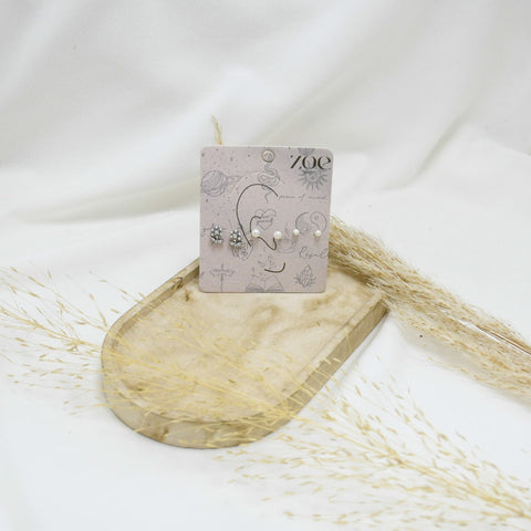 SET DE ARETES XIX