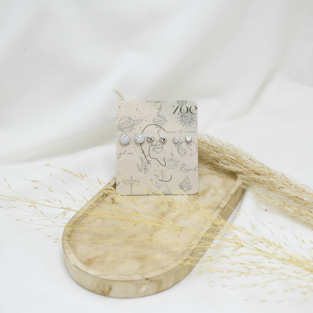 SET DE ARETES XLVI
