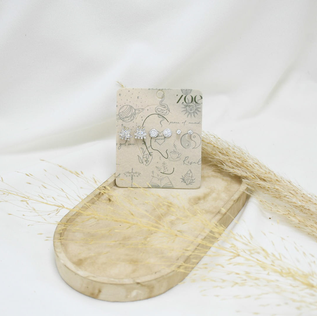 SET DE ARETES XLVII
