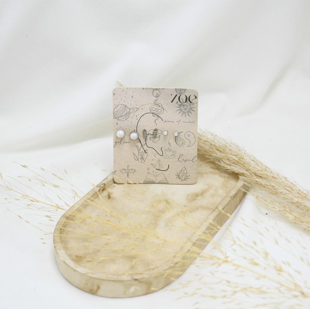 SET DE ARETES LVII
