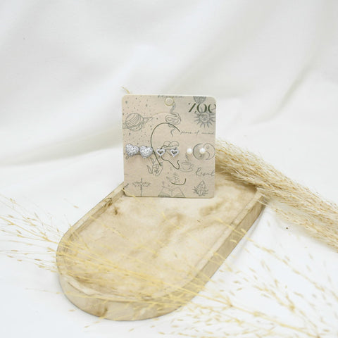 SET DE ARETES LXI