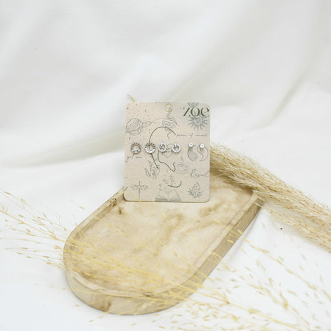 SET DE ARETES LXVII