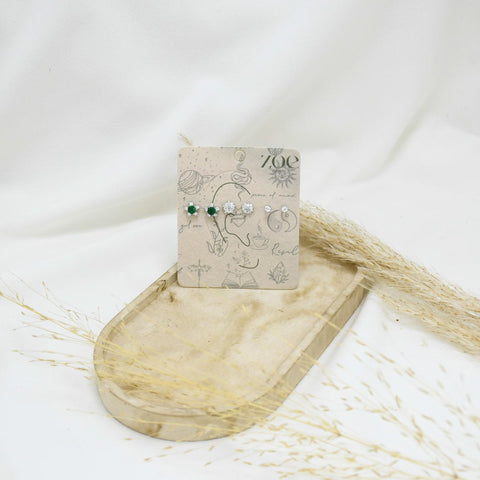 SET DE ARETES LXIX