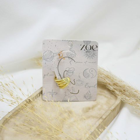 SET DE EARCUFF GOLD FERNANDA