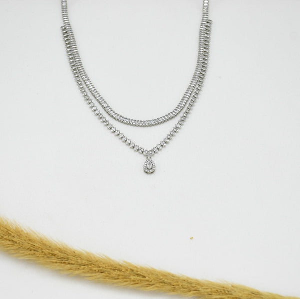 GARGANTILLA DOBLE SILVER TAMI