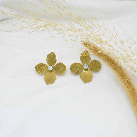 ARETES CHUNKY GOLD ADAIYA
