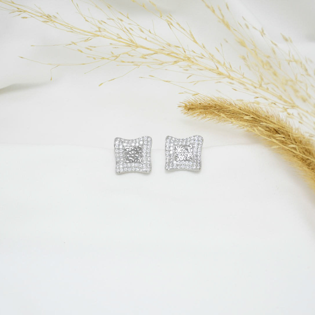 ARETES CHUNKY SILVER LOW II