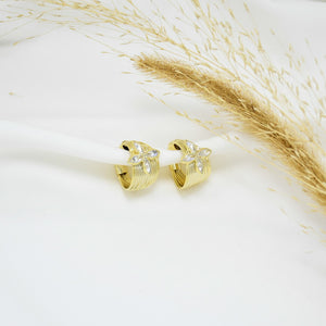 ARGOLLA GOLD CHUNKY FLOWER