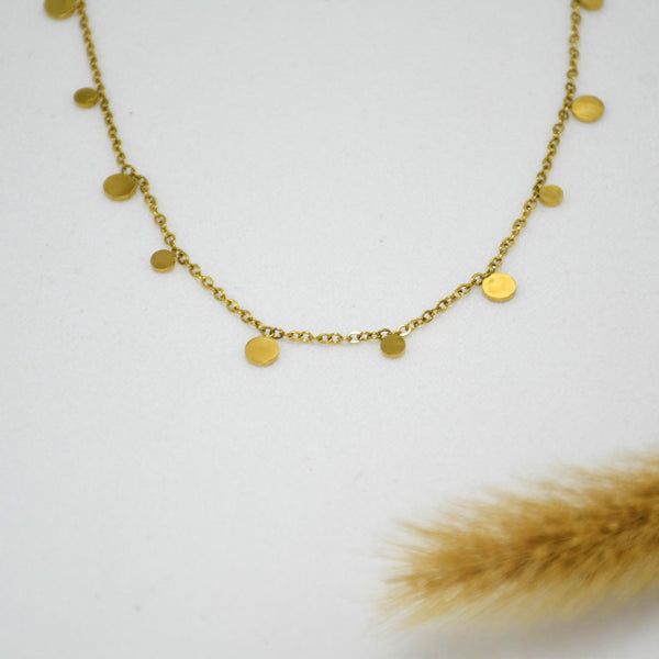 GARGANTILLA GOLD OLIVIA