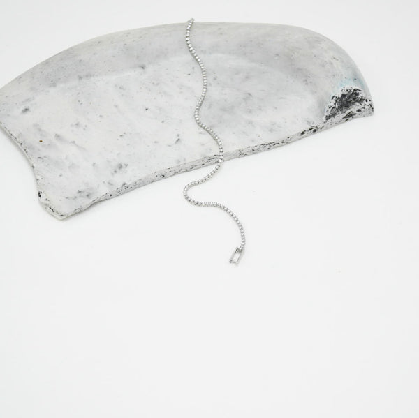 PULSERA SILVER TENNIS RAFFY