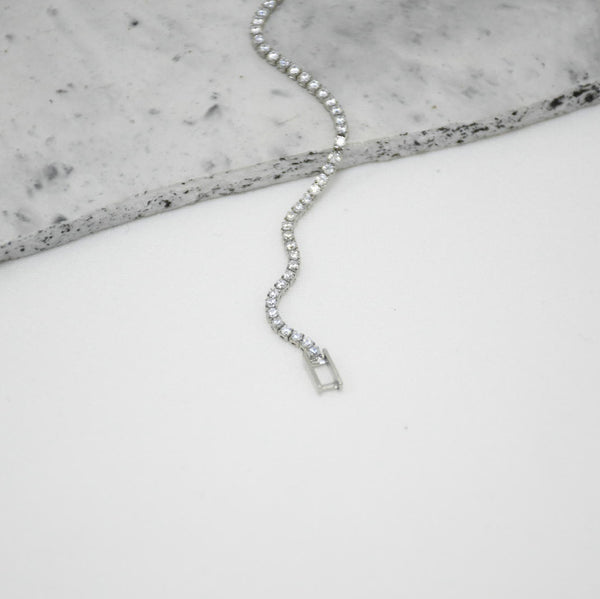 PULSERA SILVER TENNIS NELLY