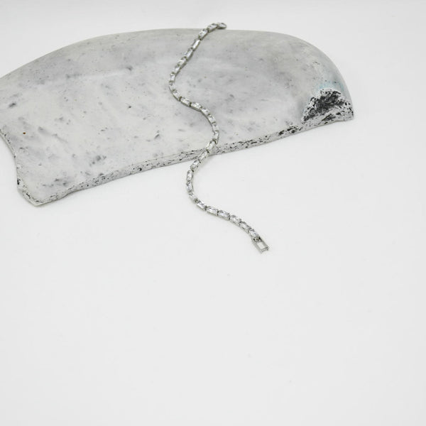 PULSERA SILVER TENNIS DALEYZA