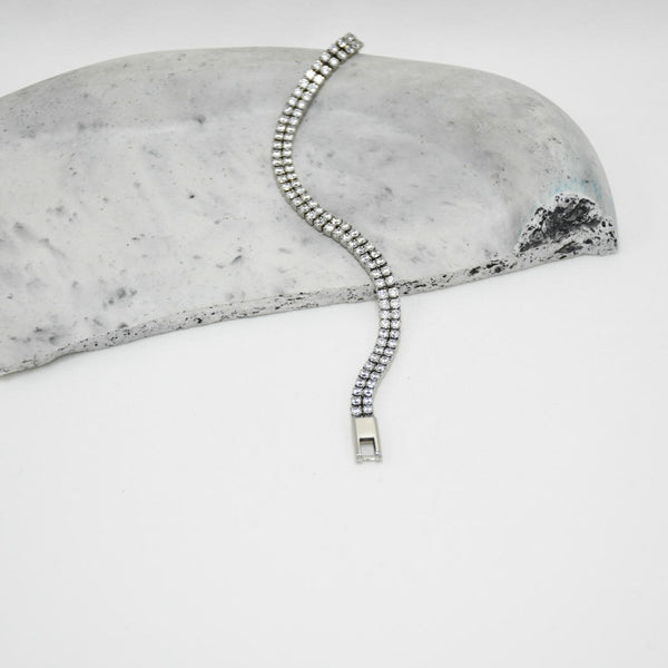 PULSERA SILVER TENNIS JANE