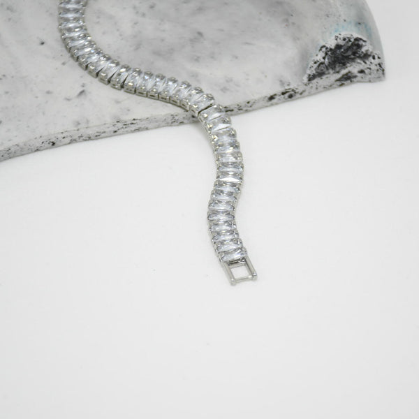 PULSERA SILVER TENNIS SAYLOR