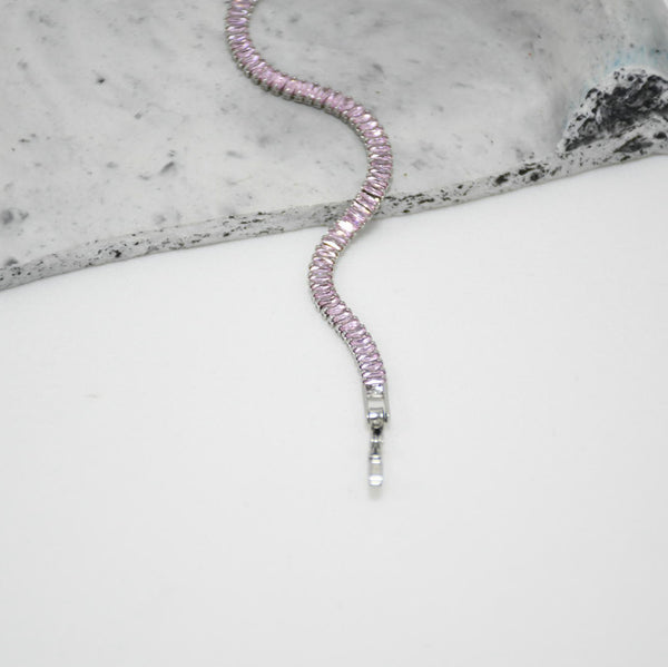 PULSERA SILVER TENNIS EVANGELINE