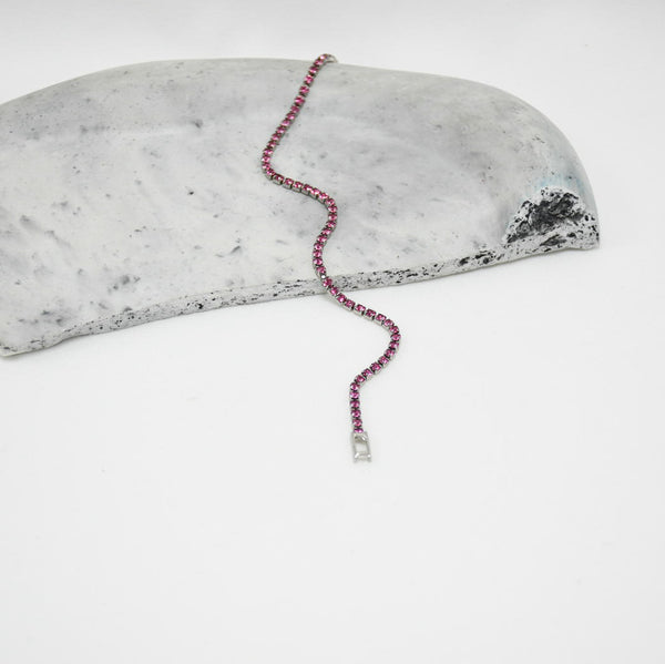 PULSERA SILVER TENNIS KAYLANI